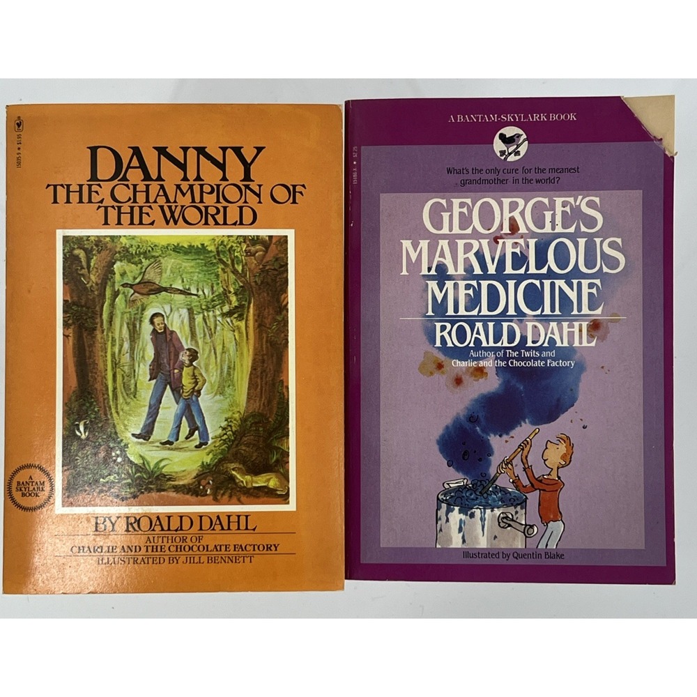 Danny, the Champion of the World & George's Marvelous Medicine pb ROALD DAHL